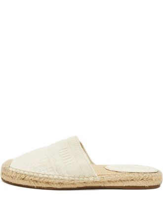 Dior Granville canvas espadrilles - Beige