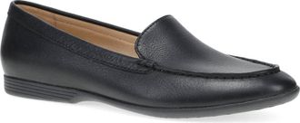 Dansko Womens Lorri Tumbled Loafer In Black