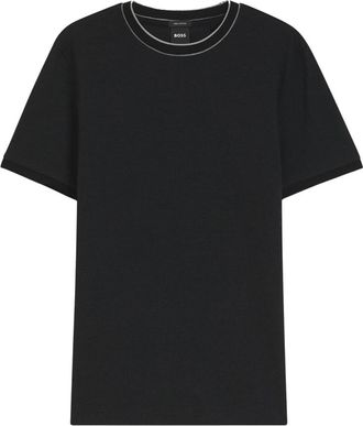 HUGO BOSS Heren, Tops, Zwart, Maat: XL Katoen