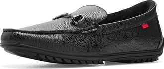 Marc Joseph New York Elliot Road (Hands Free Technology) Mens Slip on Shoes Black Grainy Leather : 10.5 M, Faux Leather