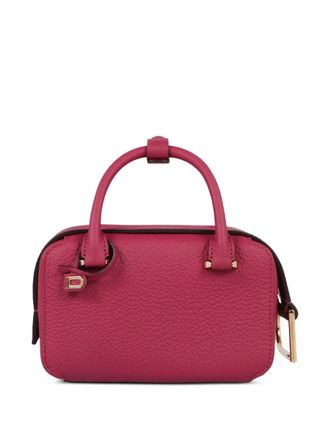 Delvaux Cool Box leren shopper met rits - Roze