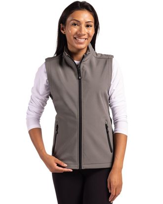 Clique Tempo Stretch Full Zip Womens Softshell Vest
