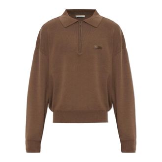 Entire studios Polo Manica Lunga - - Tops - Uomo - Marrone - 2XL