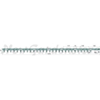 Echo Cuchilla Externa Bilateral Para Cortasetos Echo X411000510 Compatible