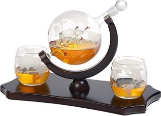 Alice Pazkus 850Ml Globe Whisky Decanter