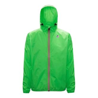 K-Way K-Way, Rain Jackets, male, Green, Size: M Le Vrai 3.0 Claude Jacket