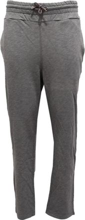 Woolrich Lichtgrijze Katoenen Trainingsbroeken Model Wwpan 1204 - Dames - Sweatpants - Grijs - S - Katoen - Broeken
