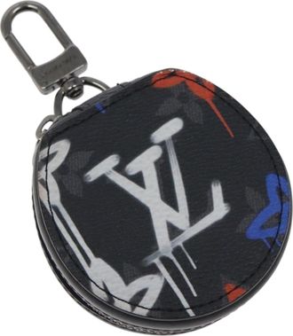 Louis Vuitton Etui À Écouteur Black Canvas Wallet (Pre-Owned)