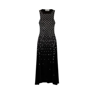 Sonia Rykiel Abito asimmetrico con borchie - - Dresses - Donna - Nero - L