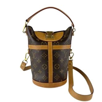 Louis Vuitton Pre-owned Bucket Bags, female, Brown, Size: ONE SIZE Pre-owned Vintage Monogram Bucket Bag