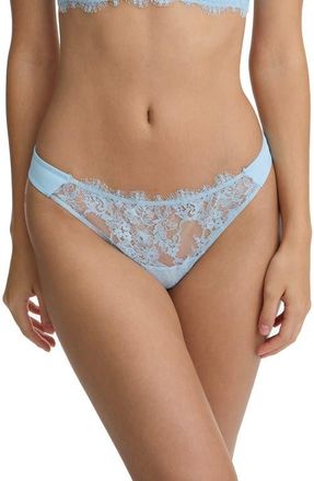 Skarlett Blue Entice Thong in Saltwater/Cashmere at Nordstrom, Size X-Large
