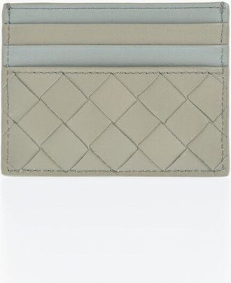 Bottega Veneta Braided Leather Card Holder size Unica
