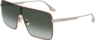 Victoria Beckham Gold Metal Womens Sunglasses