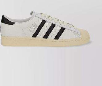 adidas striped low-top rubber sole sneaker