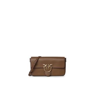 Pinko Love One Classic Slouchy - - Bags - Donna - Marrone - ONE SIZE
