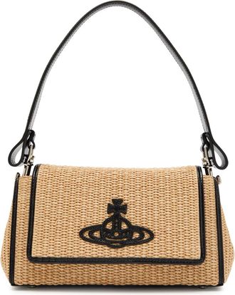 Vivienne Westwood Hazel Medium Raffia Shoulder bag - Natural - One Size