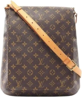 Louis Vuitton Pre-owned Cross Body Bags, female, Brown, Size: ONE SIZE Pre-owned Monogram Canvas Shoulder Bag