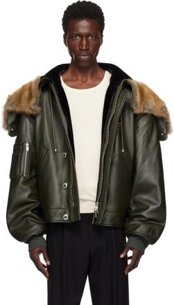 Namacheko Bomber Jackets, male, Green, Size: L Urban Bomber