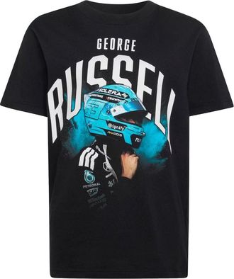 adidas x Mercedes AMG Petronas Formula 1 Team T-Shirt Asia Sizing George Russell KE7745