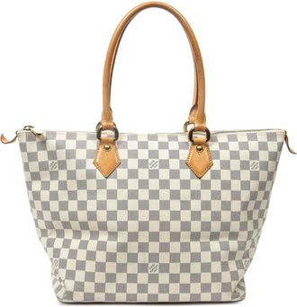 Louis Vuitton Borsa tote Damier Azur 2000 - Toni neutri