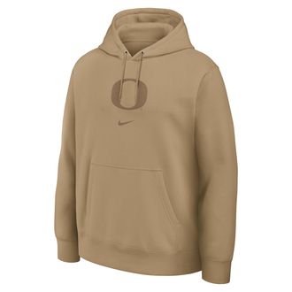 Nike Oregon Washed Club Nike Mens College Pullover Hoodie in Brown | 16TW2FEUON-8R4