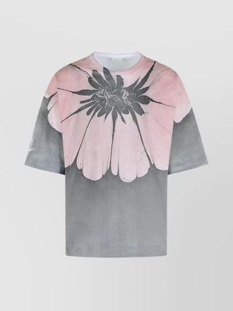 Dries Van Noten hen floral print cotton t-shirt