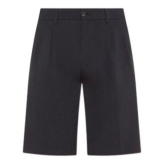 Cruna Korte Broeken, Heren, Blauw, S, Polyester, Clichy Shorts