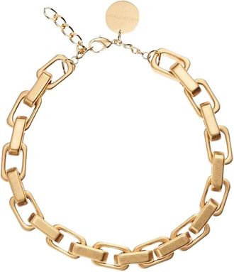 Vanessa Baroni Tank Ketting - Dames - Kettingen - Geel - ONE Size - Accessoires