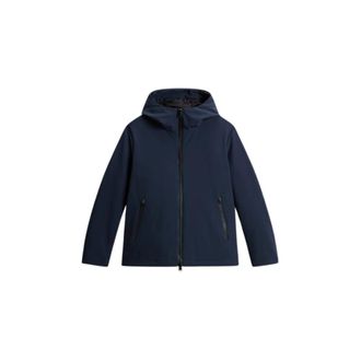 Woolrich Pacific Soft Shell Jacket - Heren - Winterjassen - Blauw - 2XL - Jassen