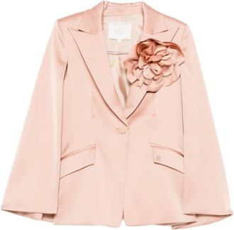 BABYLON Blazers - Dames - Blazers - Roze - 3XL - Leer - Jassen
