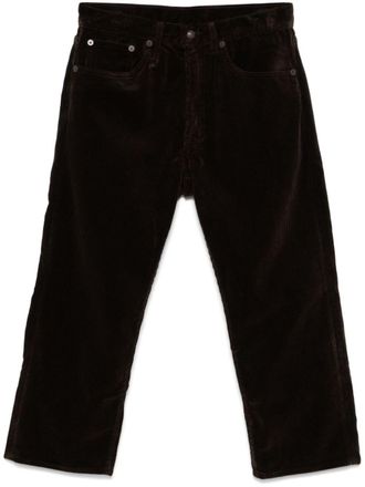 R13 Ribfluwelen broek - Bruin