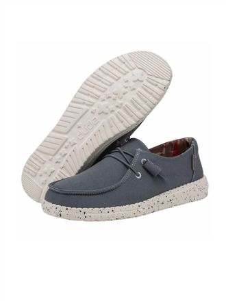 Hey Dude Womens Wendy Shoe In Sky Blue