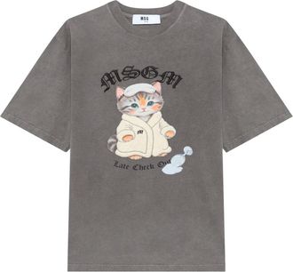 Msgm T-shirt - - Tops - Donna - Grigio - M