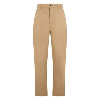 Diesel Rechte broek - Heren - Broeken - Beige - Maat: W38 Katoen