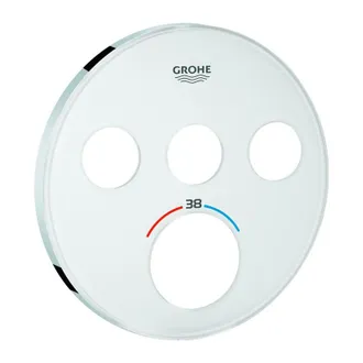 GROHE Escudo 49036 Para Smartcontrol Up-thm Redondo Con 3 Asv Blanco Luna