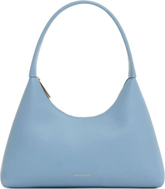Mansur Gavriel Borsa a spalla Candy mini in pelle - Blu