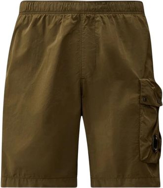 C.P. Company Beachwear Boxer - Heren - Strandmode - Groen - M - Nylon - Badmode