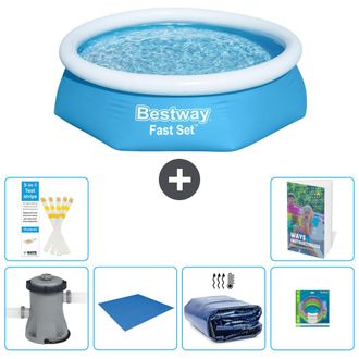 Bestway Piscina Bestway Fast Set Redonda - 244x61 Cm - 7-piezas S220