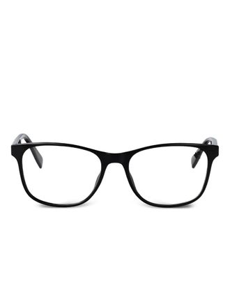Lacoste rectangle-frame glasses - men - Acetate - 54 - Black