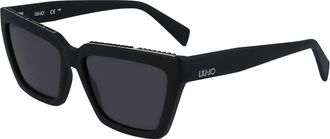 Liu Jo LJ793SR 002 Womens Sunglasses Black Size 57