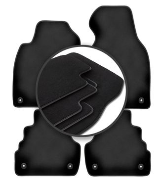 OEM Alfombrillas Premium Para Audi A6 C5 Fl Sed&aacute;n, Familiar, Avant (2001-2004)