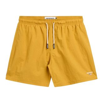 Sebago Beachwear, male, Yellow, Size: L Bend Knot Swim Shorts