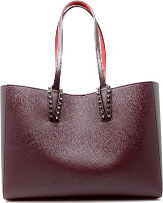 Christian Louboutin Tassen, Dames, Bruin, ONE Size, Leer, Cabata Small Bag
