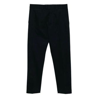Tom Ford Suit Trousers, male, Blue, Size: W34 Brushed Cotton Drill Chino