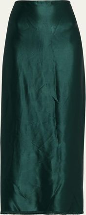 FFORME Jovie Seamless Satin MaxiSkirt