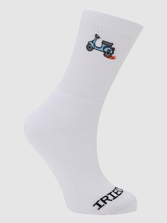 Iriedaily Fast Scooter Socks blanco