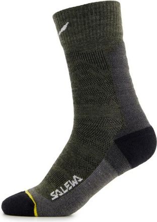 Salewa Ortles AM Crew Sock Wandersocken f&uuml;r Damen | schwarz