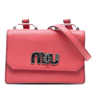 Miu Miu Pre-owned Miu Miu Goatskin Madras Miu Logo Crossbody Ladies ZVLJTSL89IKMSEHI