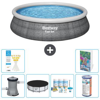 Bestway Piscina Bestway Fast Set Redonda - 457x84 Cm - 7-piezas S208