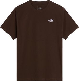 The North Face Evolution Simple Dome Short Sleeve T-Shirt f&uuml;r Herren | braun